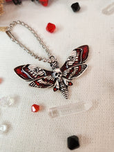 Load image into Gallery viewer, Death Head Moth Diary / Planner Charm
