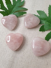 Load image into Gallery viewer, 40mm Rose Quartz Hearts
