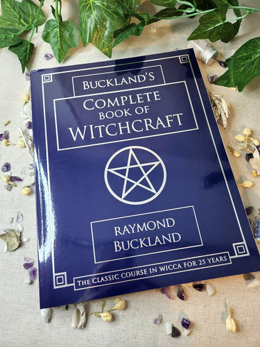Bucklands Complete Book of Witchcraft with Crystal Chips and Flowers