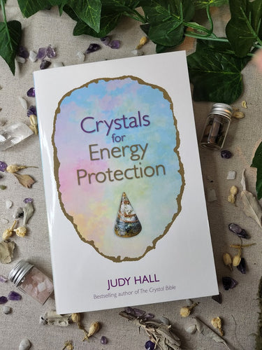 Crystal for Energy Protection with Crystal Chips and Flowers