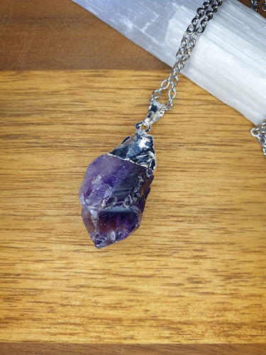 Amethyst Necklace and Chain