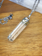 Load image into Gallery viewer, Clear Quartz Necklace and Chain
